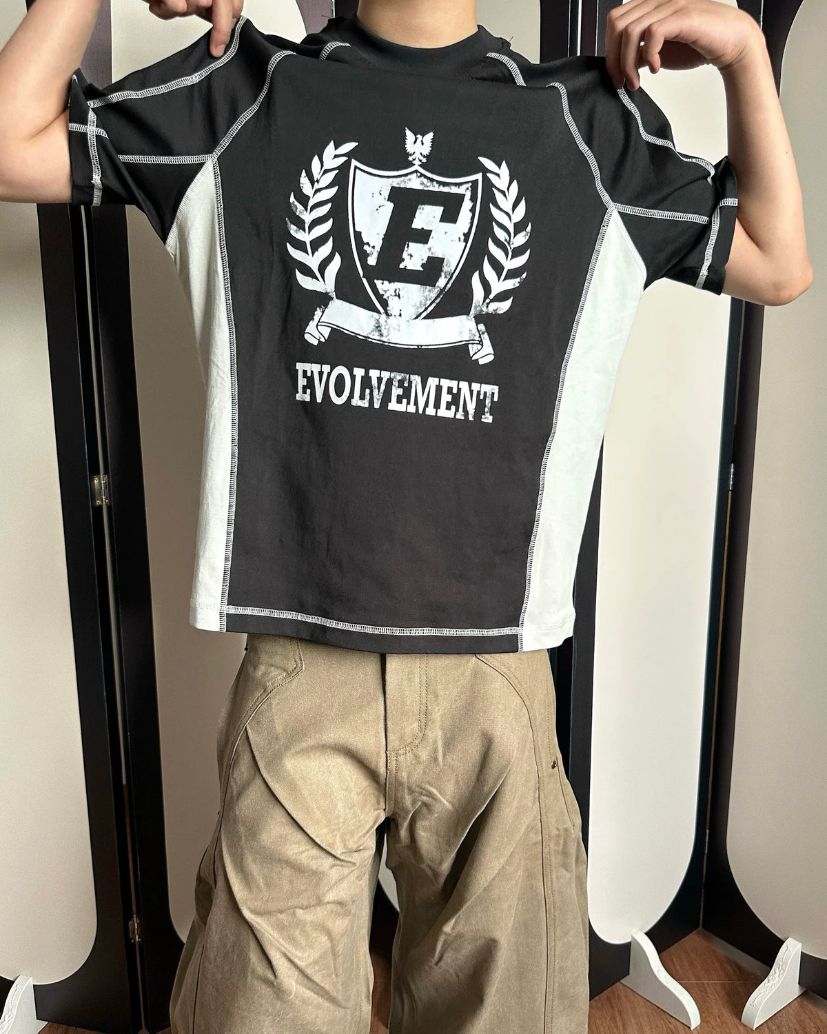 레트로 심플 반팔