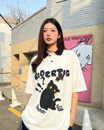 美式復古小貓咪短袖