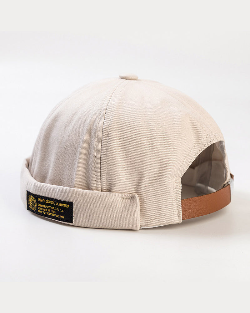 コーデュロイのヒップホップキャップ