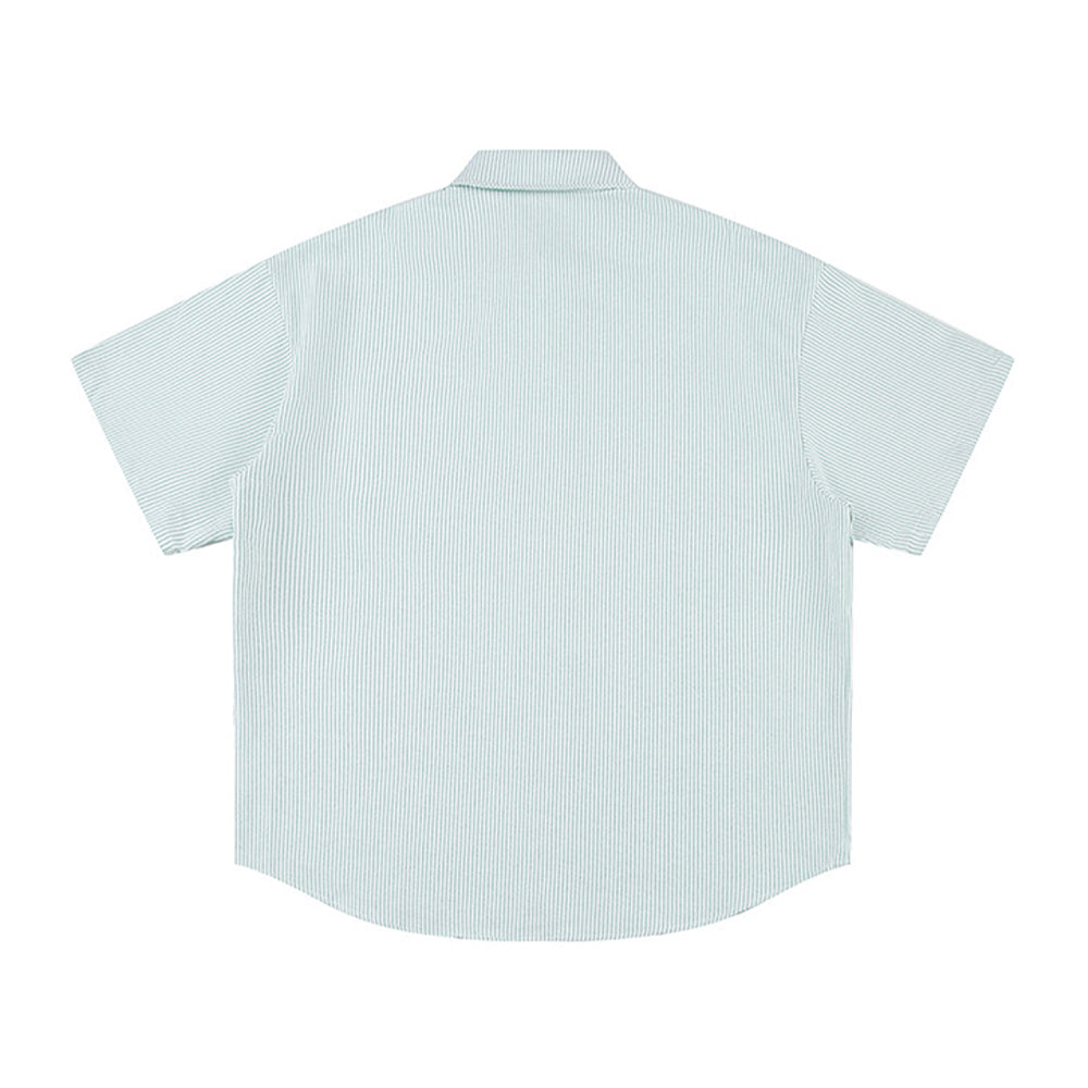 Solid color all-match shirt