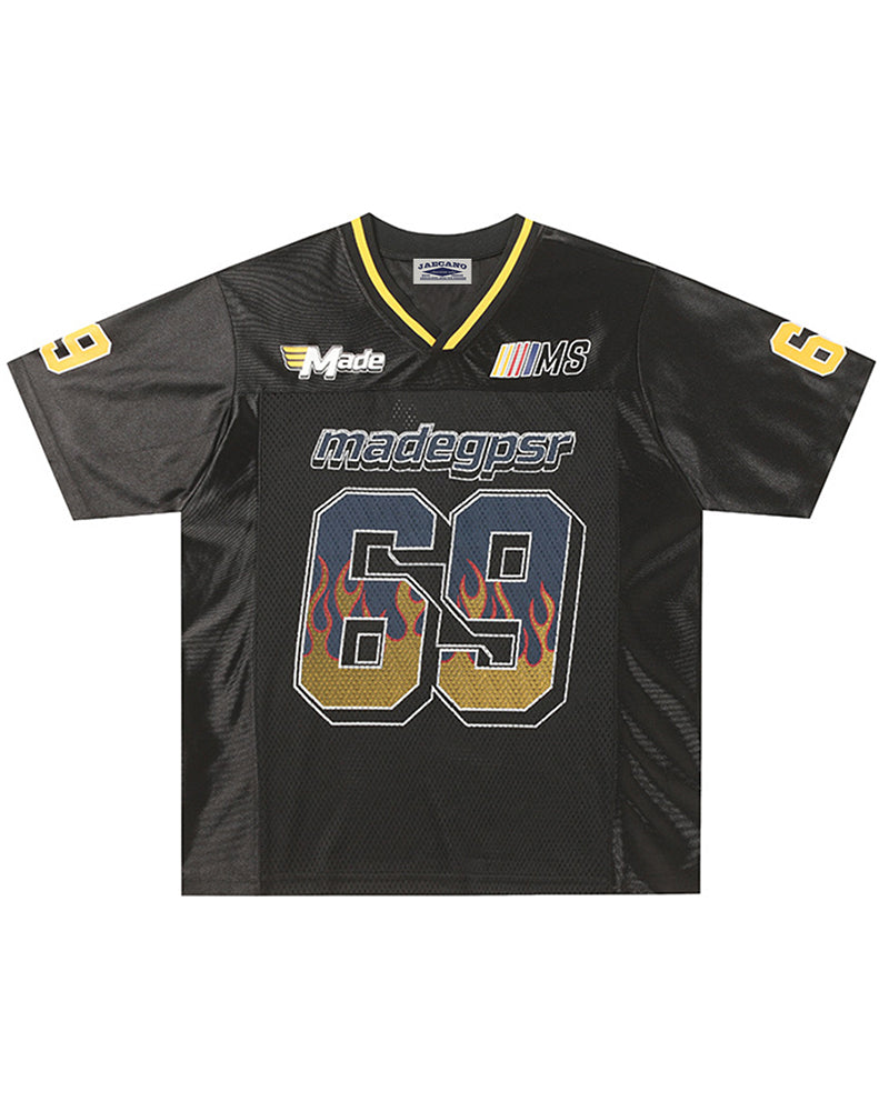 レトロなゆったりとした半袖