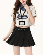 Hot girl short sleeve