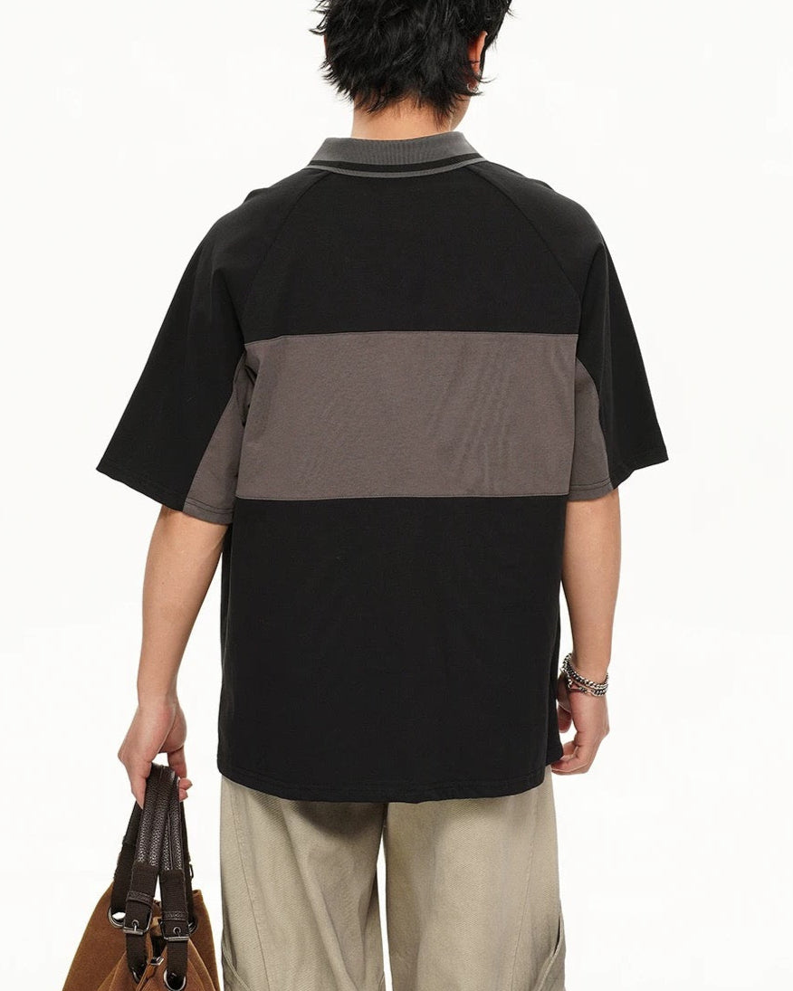 자수 폴로 반팔