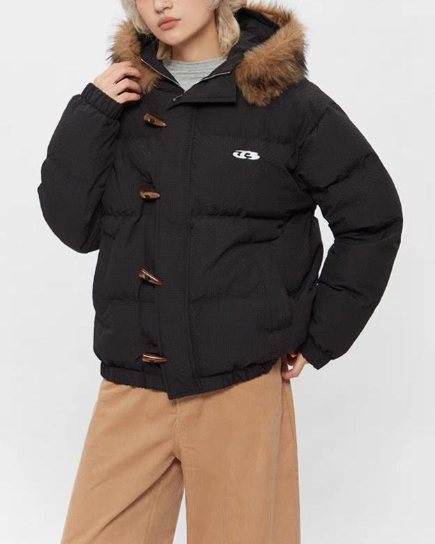 Retro simple cotton jacket