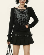 Retro Hot Girl Long Sleeve