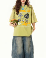 그라데이션 쉘 반팔