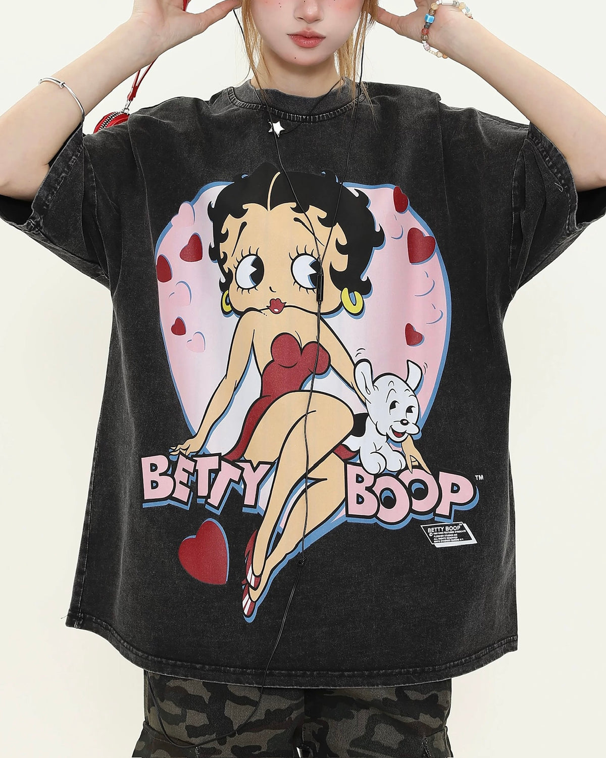 Cute printed short sleeves