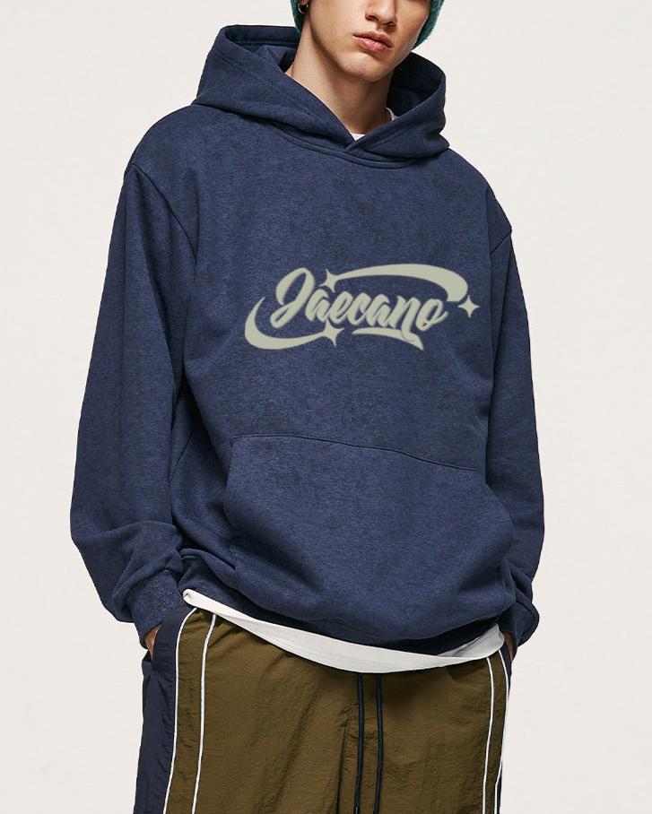 레트로 후드 스웨트셔츠