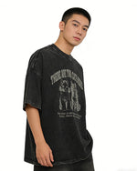 美式卡通小貓咪短袖