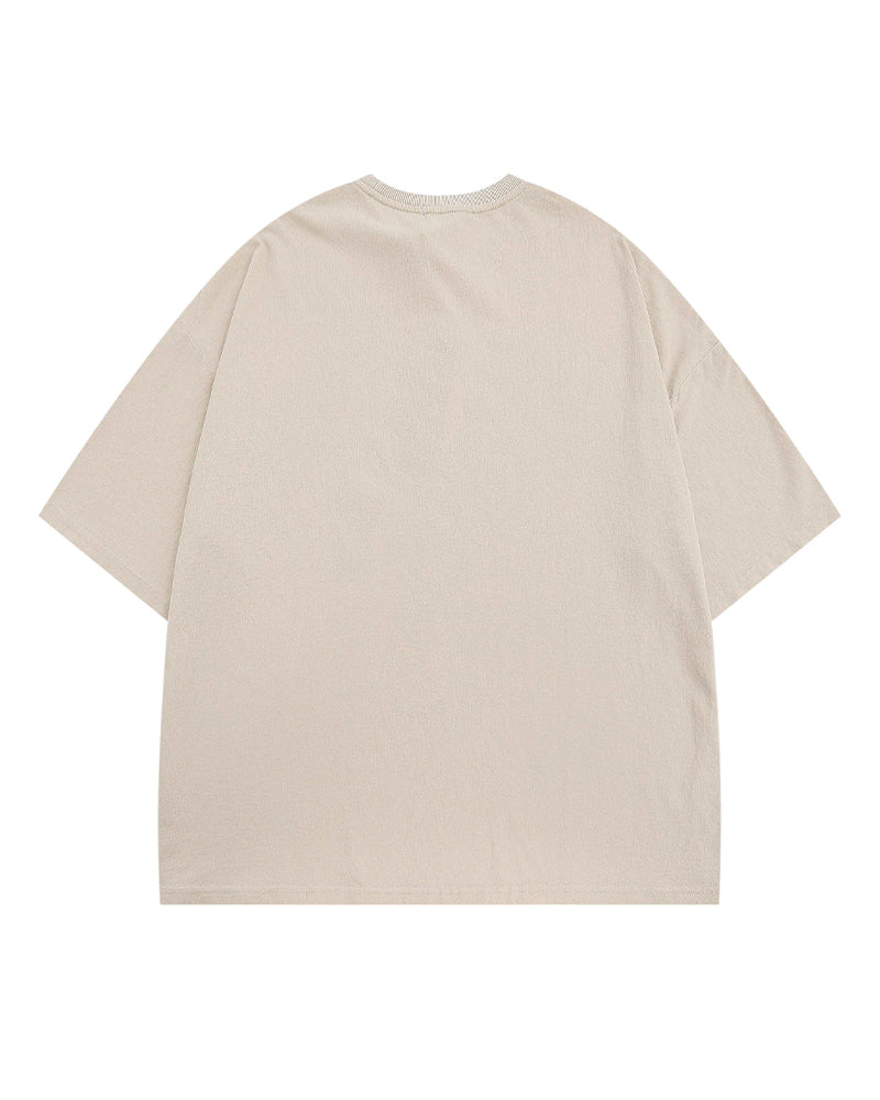 美式卡通小貓咪短袖