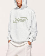 레트로 후드 스웨트셔츠