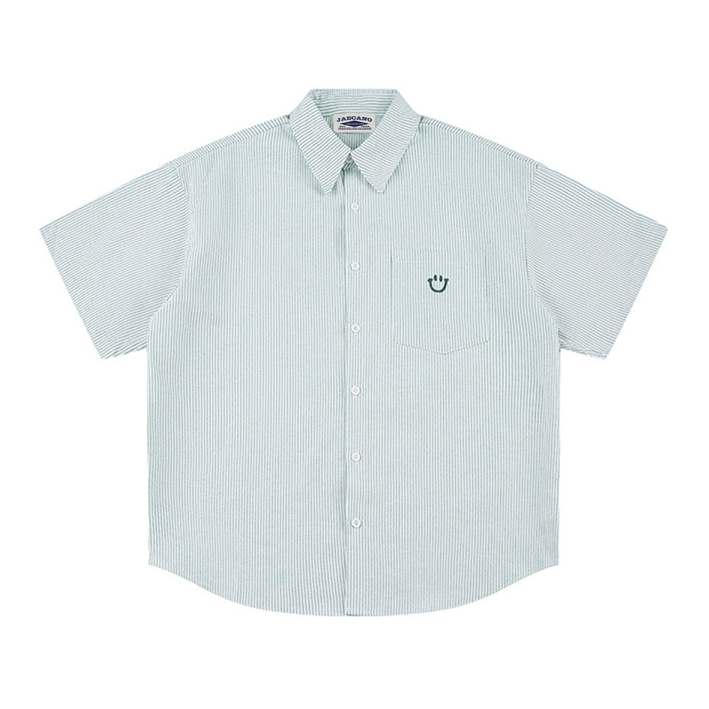 Solid color all-match shirt