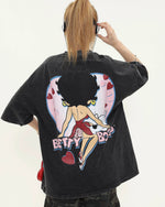 Cute printed short sleeves