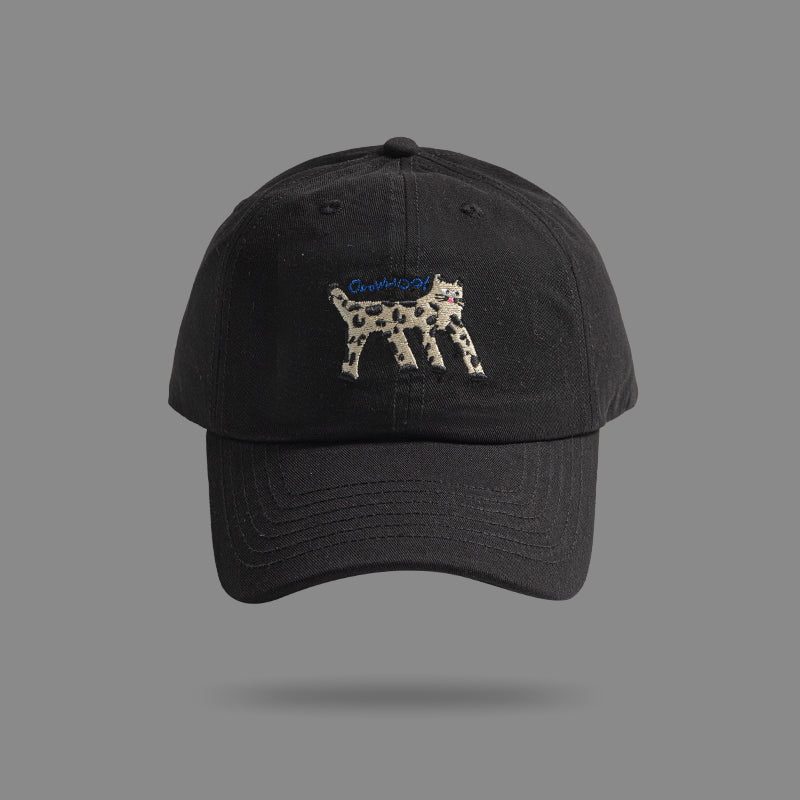 斑點貓咪棒球帽