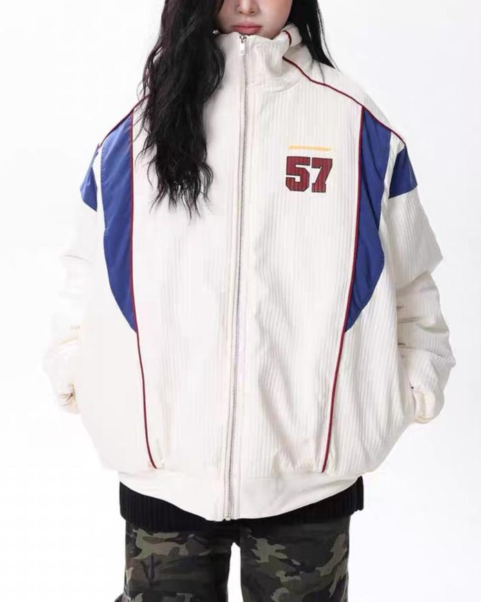 Retro versatile cotton jacket