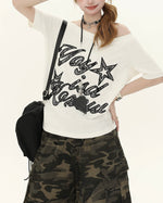 Simple loose short sleeves (women's)