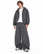 Retro casual trousers