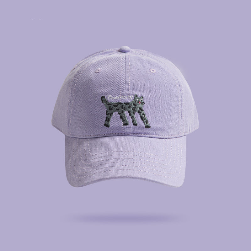 斑點貓咪棒球帽