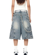 Vintage Baggy Denim Shorts
