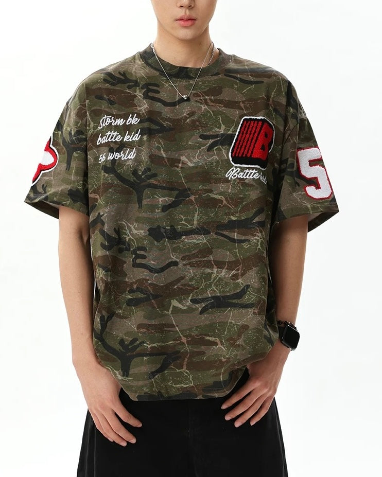 레트로 심플 반팔