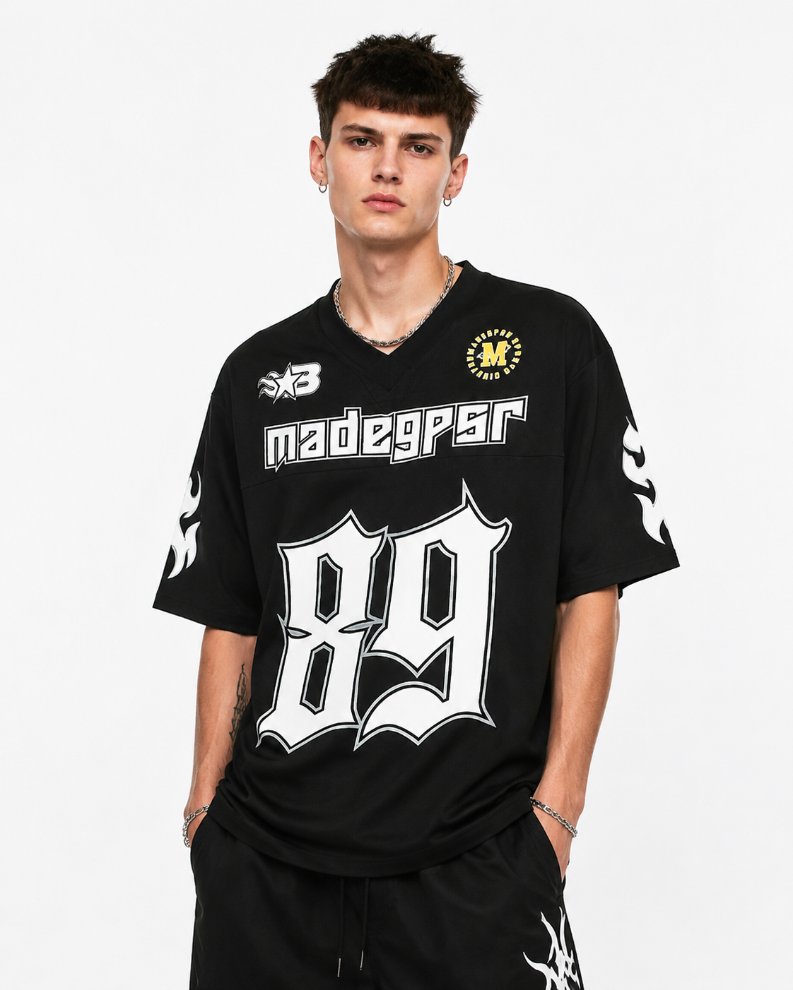 Casual breathable short-sleeved shirt