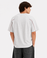 Embroidered casual couple short-sleeved shirt