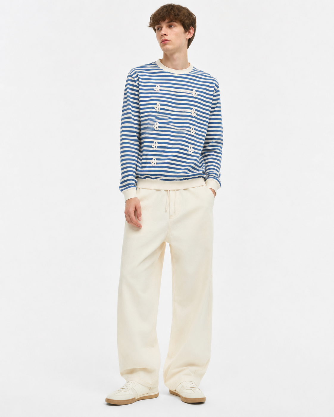 Simple and versatile casual long-sleeved shirt