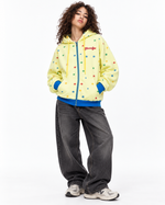 Colorful star hooded jacket