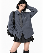 striped long sleeve shirt