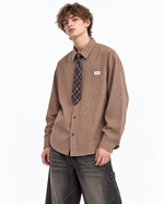plaid long sleeve shirt