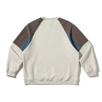 Fleece-lined crew neck sweatshirt