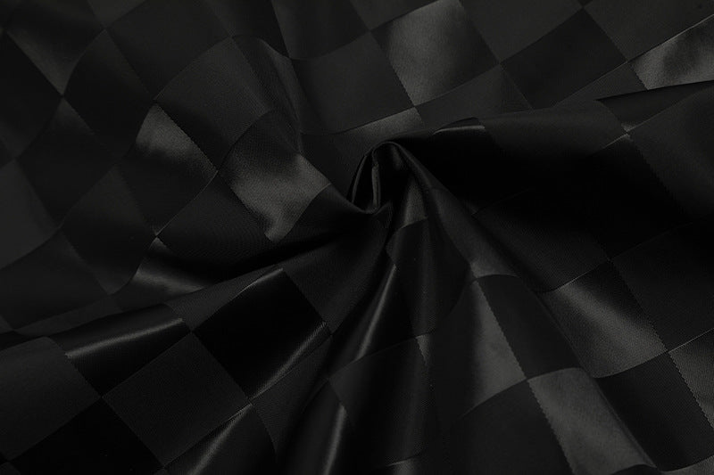 復古拼接寬鬆長袖