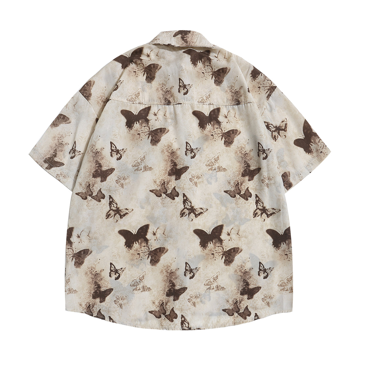 Retro all-over butterfly shirt