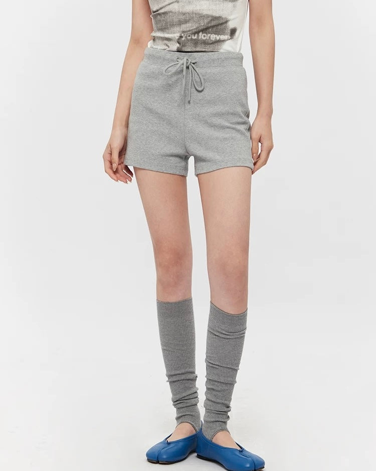 休閑緊身運動短褲