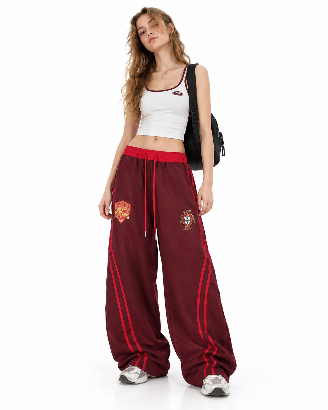 Retro versatile casual pants