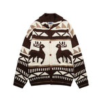 Vintage Elk Knit Sweater