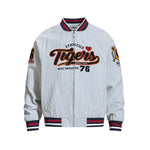 컬러블록 자수 야구 유니폼