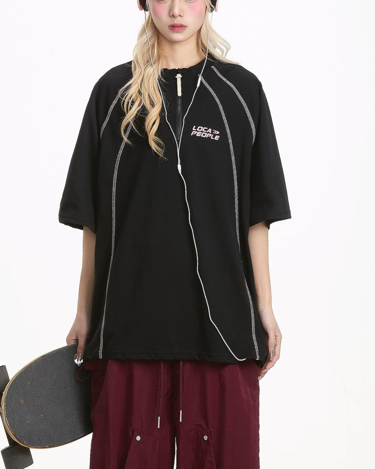 풀오버 스포츠 반팔