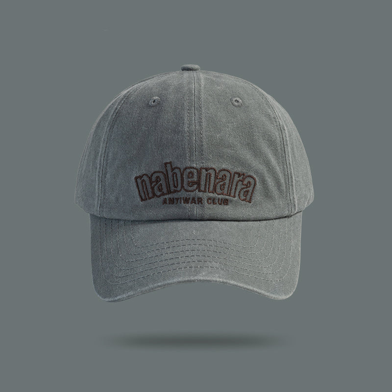 復古水洗棒球帽