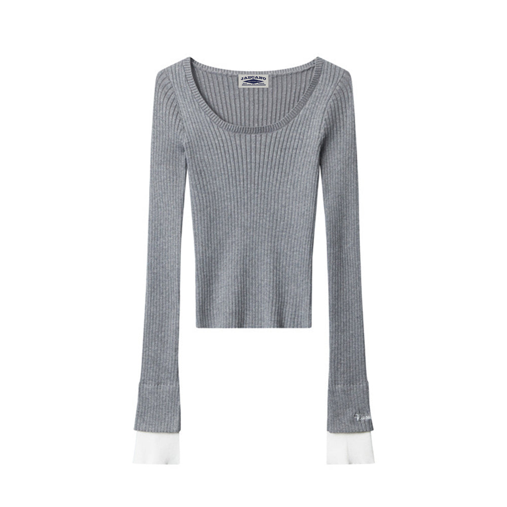 復古條紋針織衫(女款)