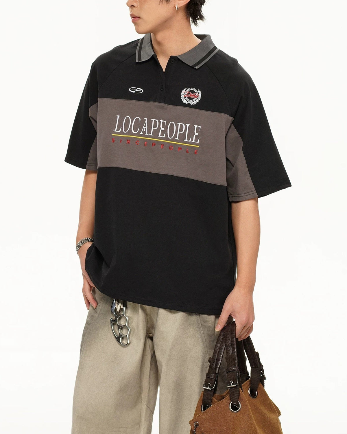 자수 폴로 반팔