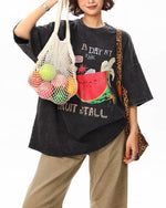 수박 프린트 반팔