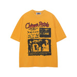 레트로 디스트레스드 반팔