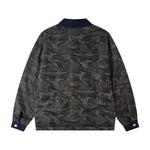 위장색 컬러블록 재킷