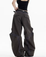 休閑百搭工裝褲