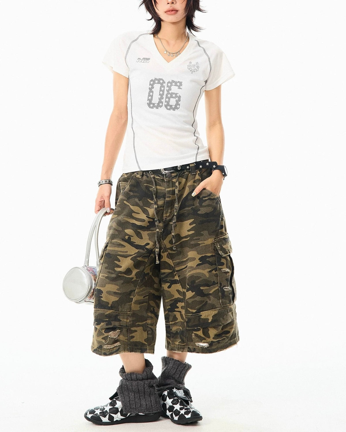 Simple design short sleeves (women's)