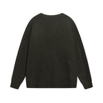 復古麋鹿提花開衫