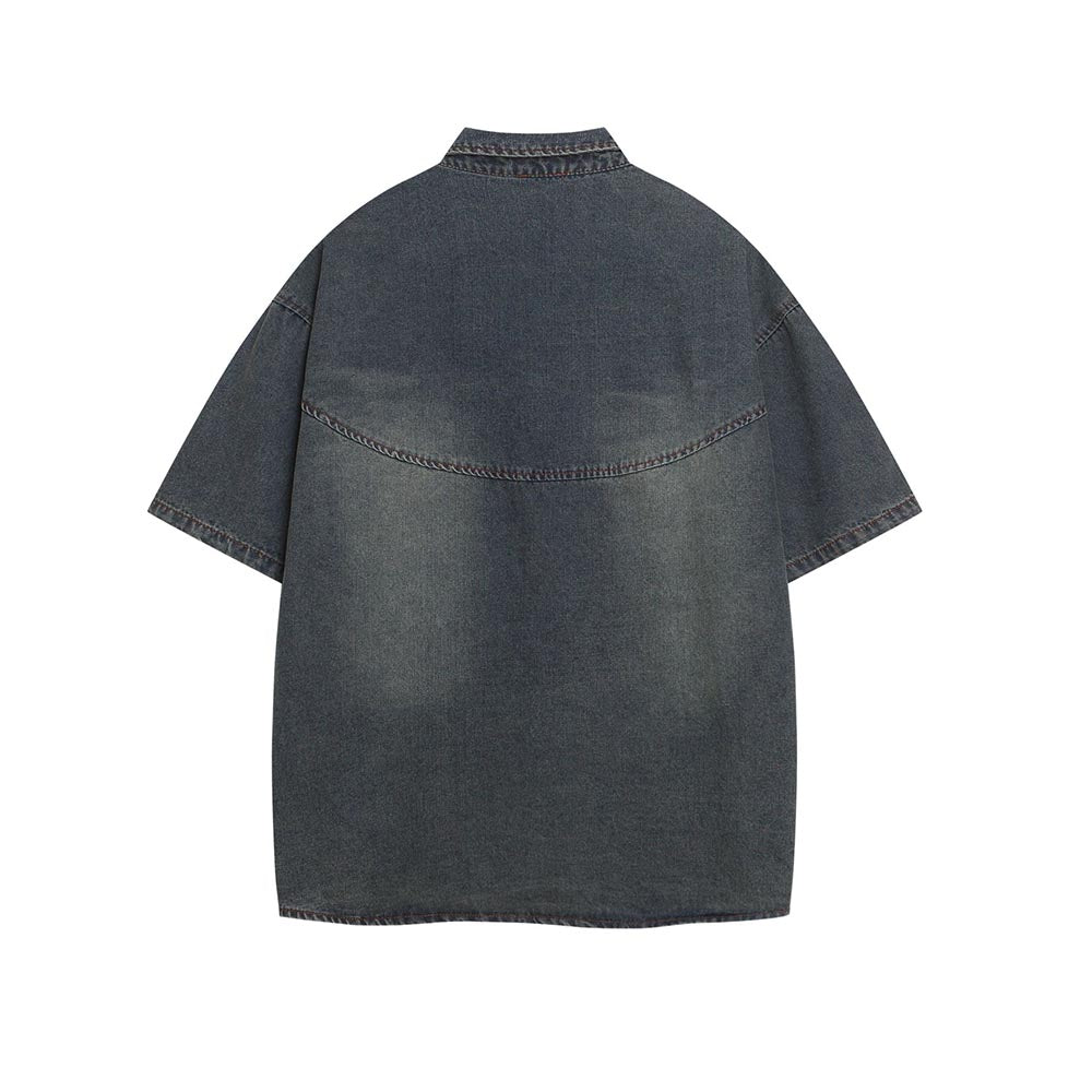 Loose short sleeve shirt