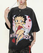 Cute printed short sleeves