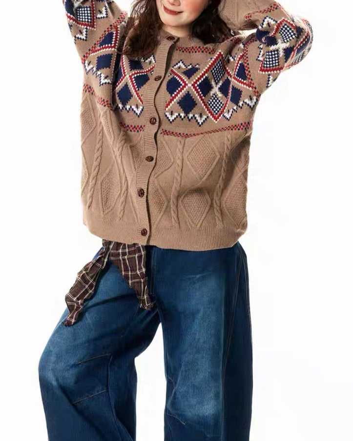 Vintage Cardigan Sweater